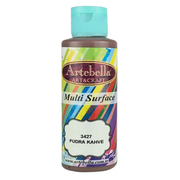 3427130 Artebella Multı Surface Boya 130cc Pudra Kahve ürün görseli