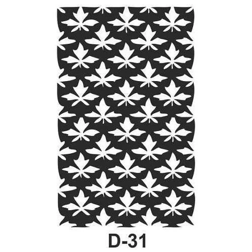 D-31 Artebella Stencil 20x30 Cm ürün görseli
