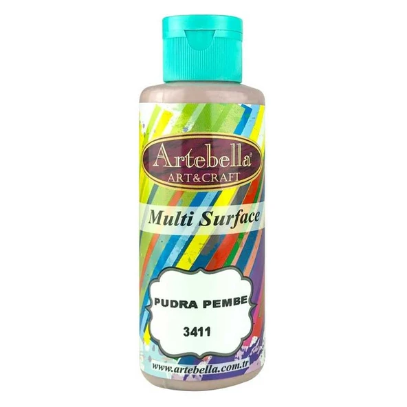 3411130 Artebella Multı Surface Boya 130cc Pudra Pembe ürün görseli