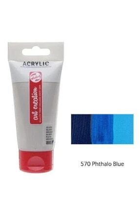 Talens Artcreation Akrilik Boya 75ml - N:570 Phthalo Blue ürün görseli 1