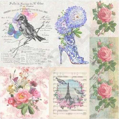 Artebella 6005k Mıxart Kolay Transfer koyu Zemin 25x25cm ürün görseli