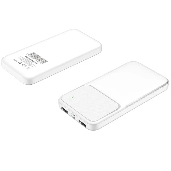 PowerBoost LITE 100W 10000mAh 10W Type-C Out Beyaz Taşınabilir Şarj Cihazı Powerbank - 2