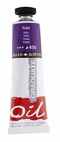 Daler Rowney Graduate Yağlı Boya 38ml 450 Violet ürün görseli
