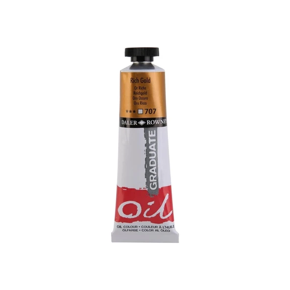 Daler Rowney Yağlı Boya Grad 38Ml-707 Rıch Gold ürün görseli