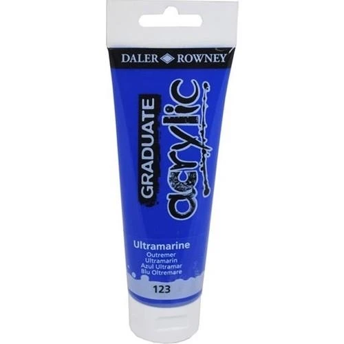 Daler Rowney Graduate Akrilik Boya 120ml Ultramarine ürün görseli