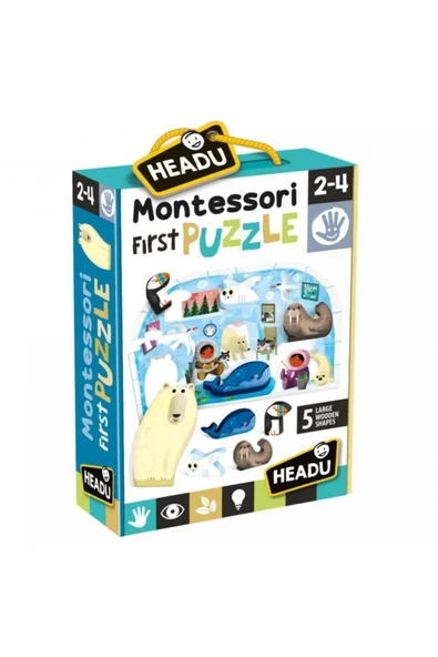 HEADU MONTESSORI FIRST PUZZLE POLE (2-4 YAŞ) - 1