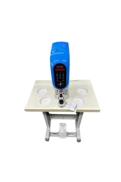 Pileli Perde Ve Sineklik Sistemleri Yapma Makinesi - Delici Ve Çakım 2'li Makina Seti - Resim 2