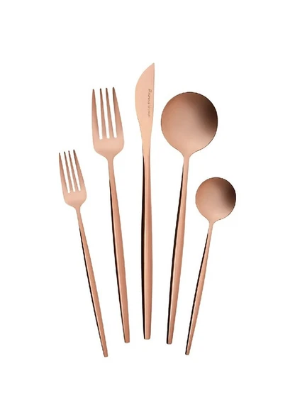 Karaca Orion Rosegold 30 Parça 6 Kişilik Çatal Kaşık Bıçak Seti