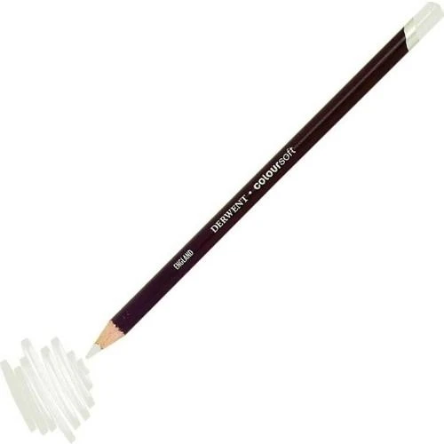 Derwent Coloursoft Yumuşak Kuru Boya Kalemi C720 White - 1