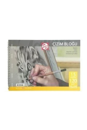 Talens Van Gogh Çizim Blok Spiralli 15 Yaprak 120 gr 25x35 ürün görseli