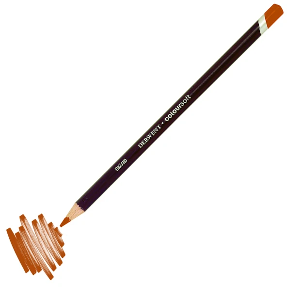 Derwent Coloursoft Kuru Boya Kalemi C070 Orange ürün görseli