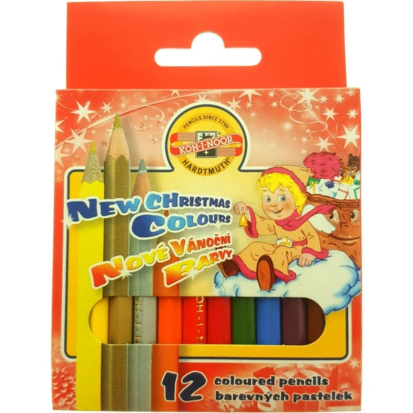 Koh-I Noor Mini Kuruboya Seti 12 Renk N:3622 ürün görseli