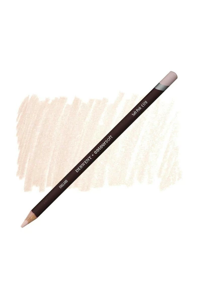 Derwent Coloursoft Pencil Yumuşak Kuruboya Kalemi C170 Soft Pink ürün görseli