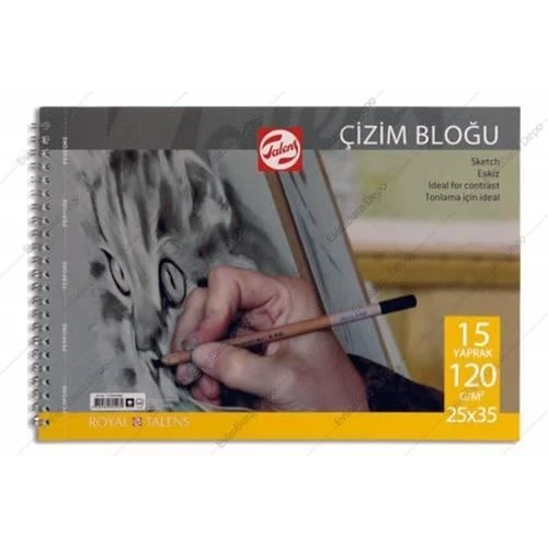 Talens Çizim Bloğu 120 gr A5 40 Yaprak ürün görseli
