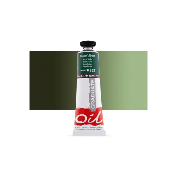Daler Rowney Graduate Yağlı Boya 38ml 352 Hookers Green ürün görseli