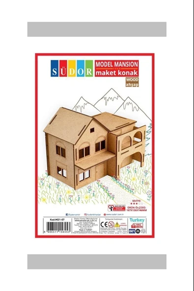 Südor Md1-07Ahşap Maket konak ürün görseli