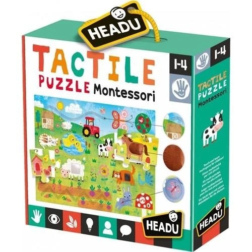 HEADU TACTILE ANIMALS MONTESSORI (1-4 YAŞ) ürün görseli