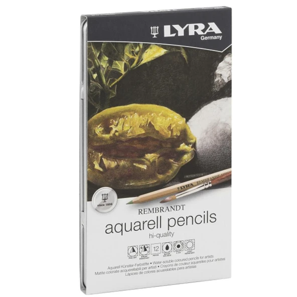 Lyra Rembrandt Aquarell 12li Metal Kutu Boya ürün görseli