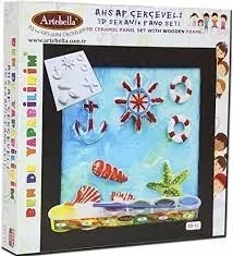 3d-11 Artebella Seramik Boyama Seti 20x20 Cm ürün görseli