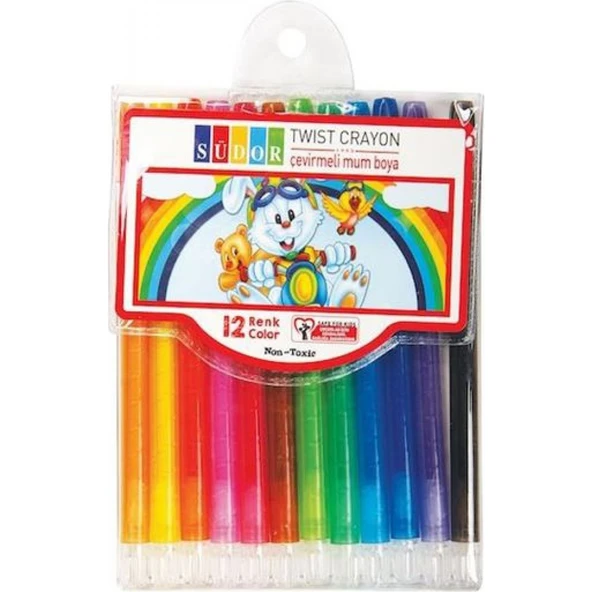 çevirmeli mum boya südor twist crayon ürün görseli