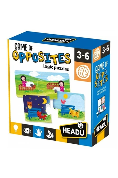 HEADU GAME OF OPPOSITES (3-6 YAŞ) ürün görseli