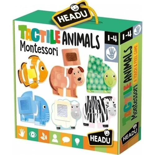 HEADU TACTILE ANIMALS MONTESSORI (1-4 YAŞ) ürün görseli