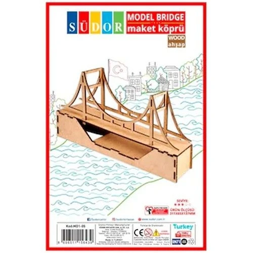 Südor Md1-02 Ahşap Maket köprü ürün görseli