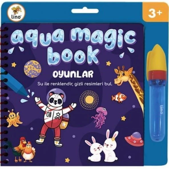 LİNO AQUA MAGİC BOOK OYUNLAR (SİHİRLİ BOYAMA KİTABI) ürün görseli