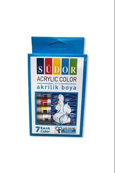 Südor 7x9 Ml Akrilik Tüp Boya Seti - Sd191 ürün görseli