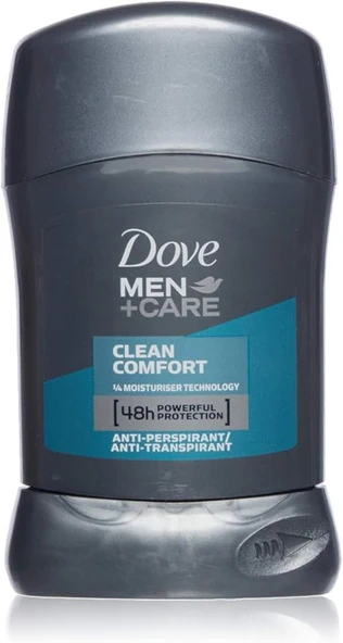 Dove Men Clean Comfort Stick Deodorant 50 ml 1 Paket (1 x 50 ml) ürün görseli