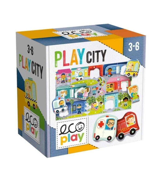 HEADU ECOPLAY PLAY CITY (3-6 YAŞ) ürün görseli