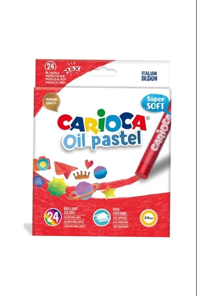 CARİOCA YAĞLI PASTEL BOYA 24LÜ ürün görseli