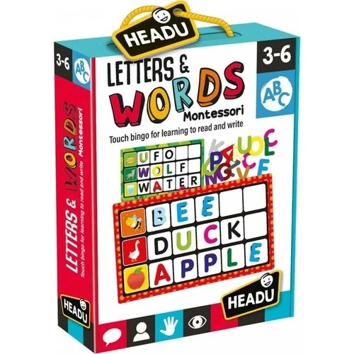 HEADU MONTESSORI LETTER & WORDS (3-6 YAŞ) ürün görseli