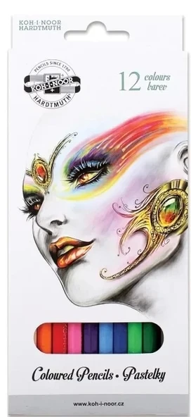 Kohinoor Koinoor Hardtmunt 12'li Kuru Boya Kalemi St ürün görseli
