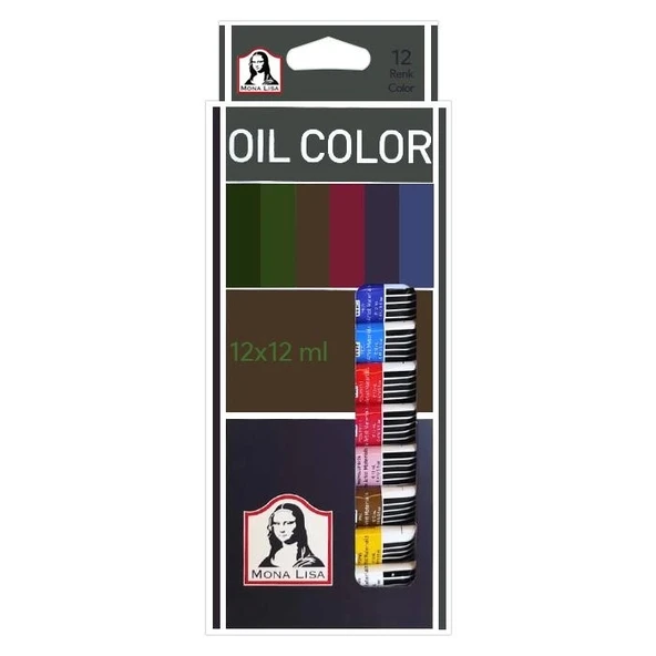 Monalisa Tüp Yağlı Boya 12x12 ml ürün görseli