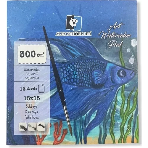 ALX.15X15 300GR 12Lİ YPŞ ART SULU BOYA DF.ALX-8837 ürün görseli
