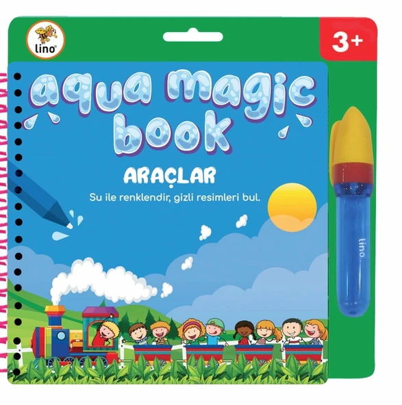 LİNO AQUA MAGİC BOOK ARAÇLAR (SİHİRLİ BOYAMA KİTABI) ürün görseli