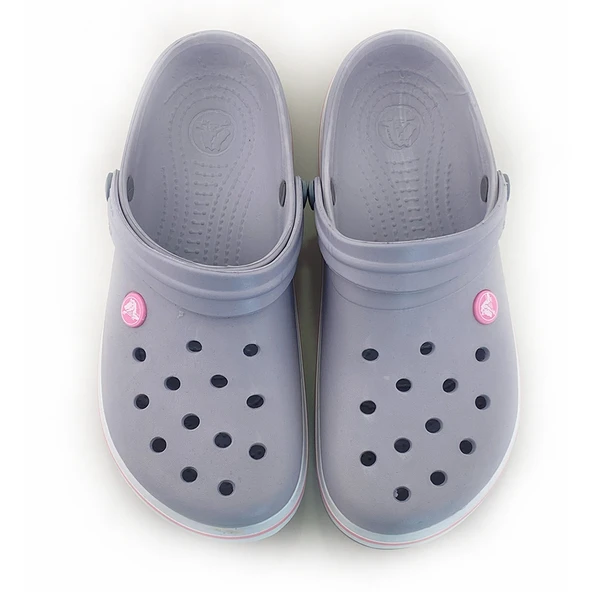 Crocs Crocband Gri Pembe Kadın Terlik - Resim 5