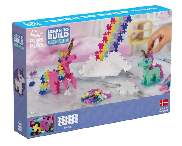PLUS-PLUS LEARN TO BUILD UNICORNS ürün görseli
