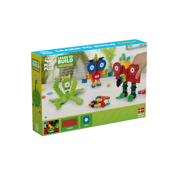 PLUS-PLUS LEARN TO BUILD CREATURES ürün görseli