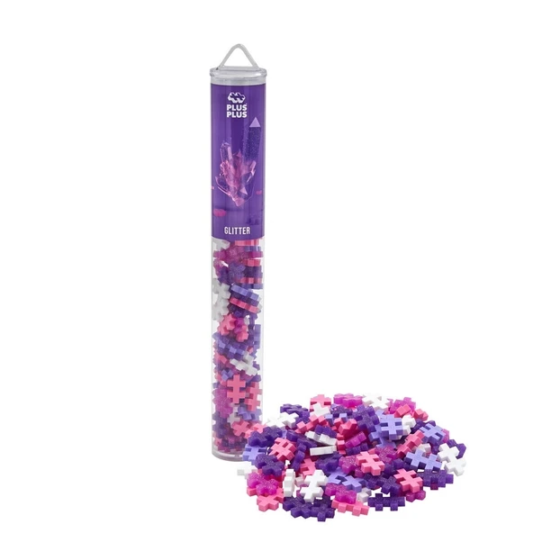 PLUS-PLUS GLITTER MIX /100 PCS TUBE ürün görseli