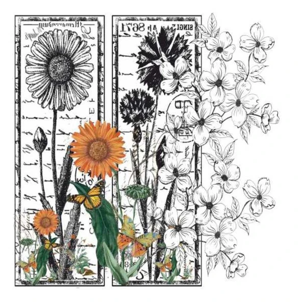 5834V Home Design 25x25 cm Transfer Artebella (Açık Zeminde Uygulanır.) ürün görseli 1