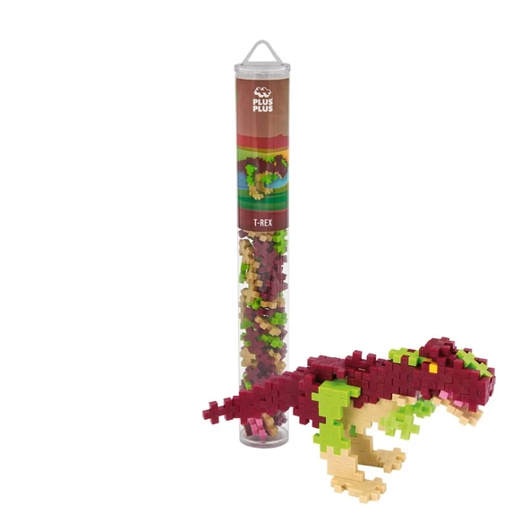 PLUS-PLUS T-REX / 100 PCS TUBE ürün görseli