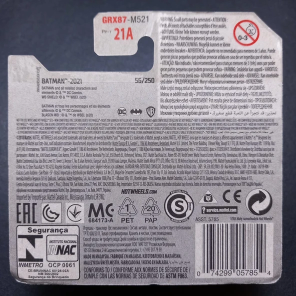 Escoines 39963688e003115e2d HotWheels 1/64 2021 THE BATMAN BATMOBILE 2/5 - 4