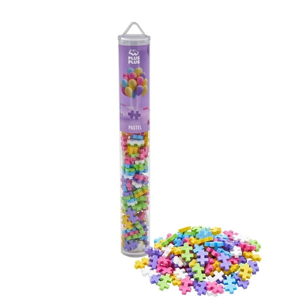 PLUS-PLUS PASTEL MIX /100 PCS TUBE ürün görseli