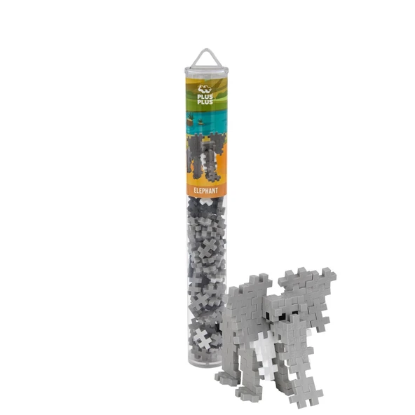 PLUS-PLUS ELEPHANT / 100 PCS TUBE ürün görseli