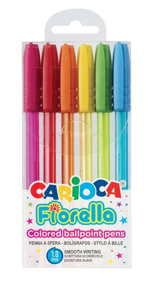 CARİOCA TÜKENMEZ KALEM FIORELLA 6 lı ürün görseli