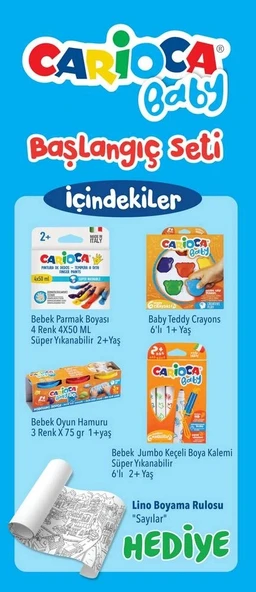 CARİOCA BEBEK BAŞLANGIÇ SETİ - Resim 2