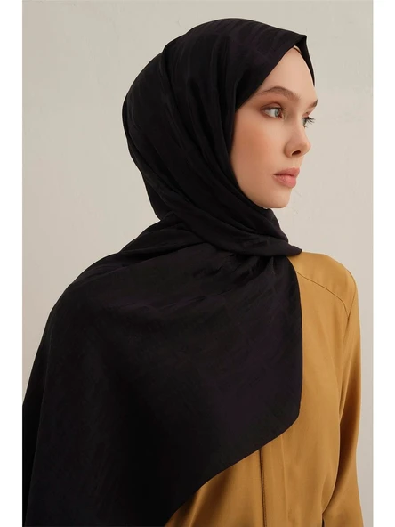 Lyocell Naia Çubuk Desen Şal 3 - Resim 8