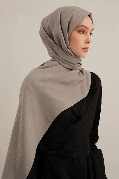 Lyocell Naia Çubuk Desen Şal 3 - Resim 3